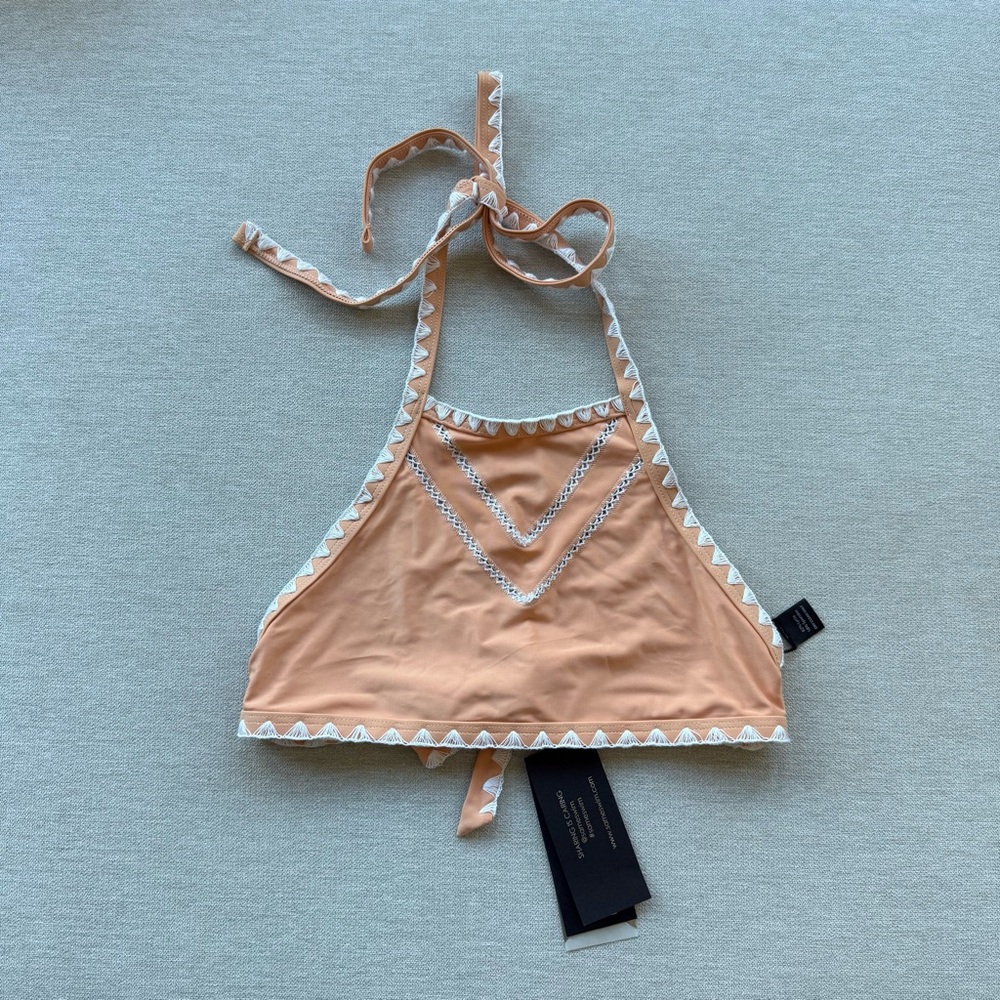 NWT Same Los Angeles ‘It Girl’ Halter Swim Top